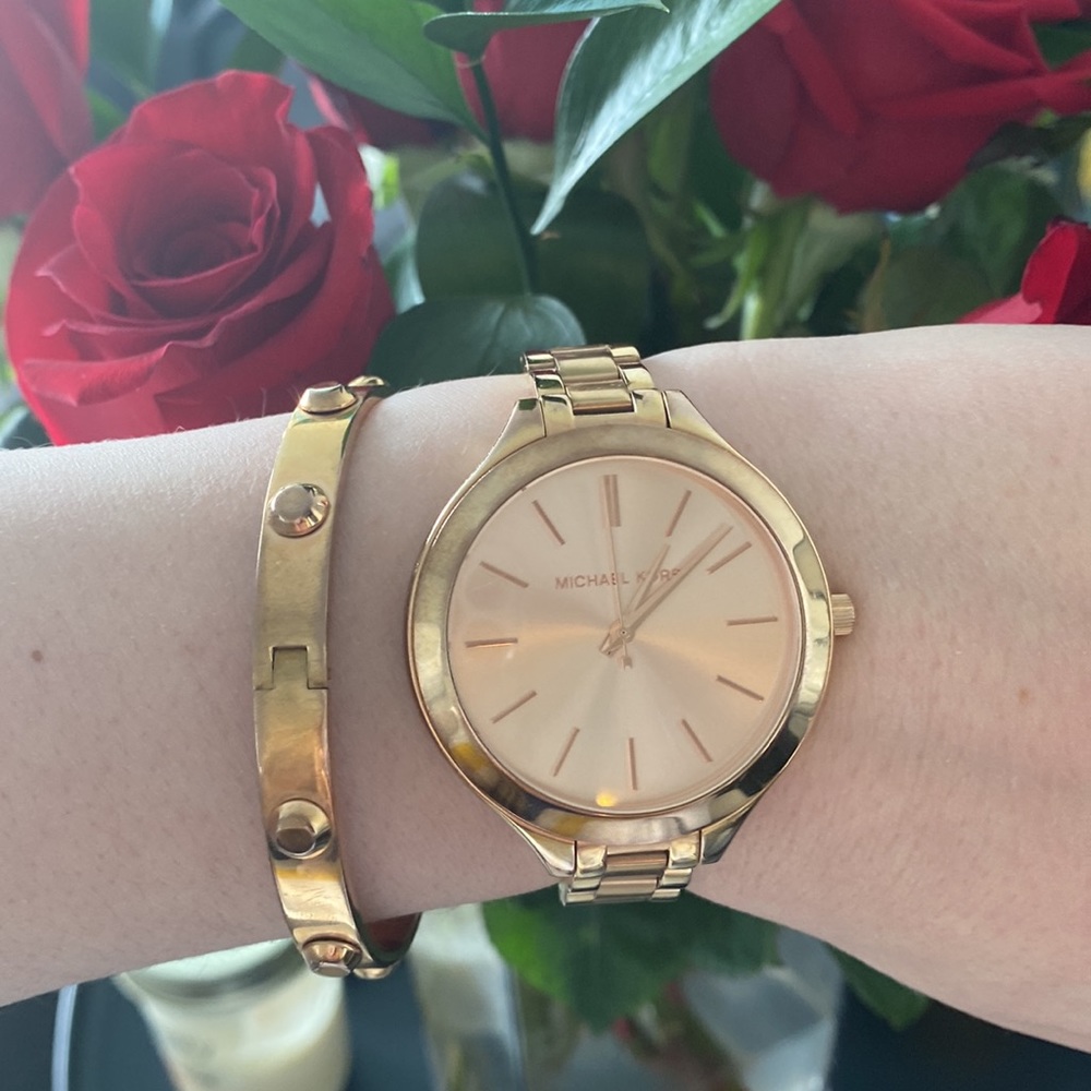 Michael Kors watch and Bracelet set